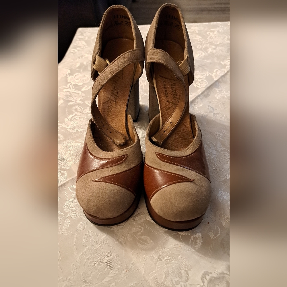 Vintage High Heel shoes, Suede & Leather High Heels